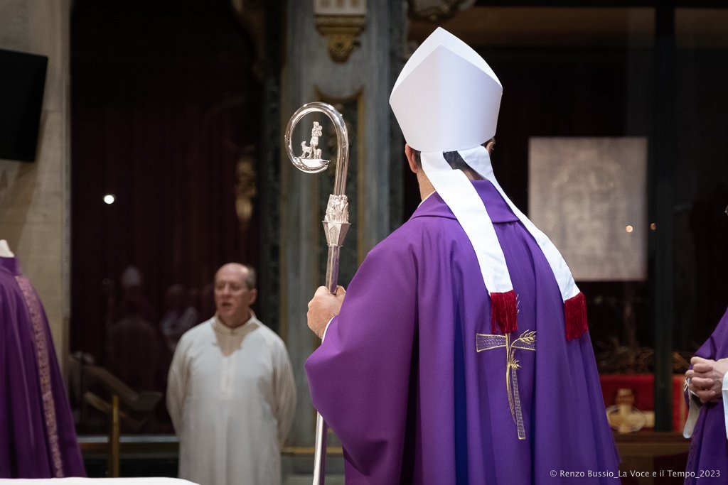 Mons Repole Presiede Il Rito Delle Ceneri In Cattedrale A Torino 22