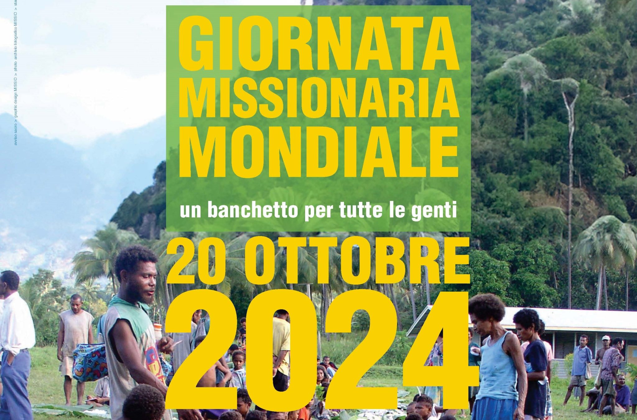 Giornata Missionaria Mondiale 2024 - Pastorale MISSIONARIA e cooperazione  tra le Chiese